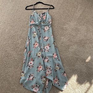 Floral maxi dress size S